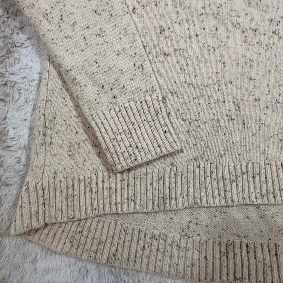 Pendleton Lambswool Crewneck Sweater Speckled Beige Knit Women’s XL - Picture 3 of 16